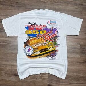vintage 2000s big print brand new nascar racing tee